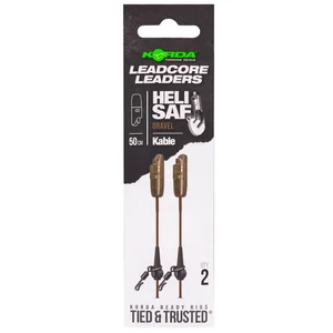 Korda Kable Leadcore Leader Heli Safe Gravel 50cm / Bojlis Szerelék