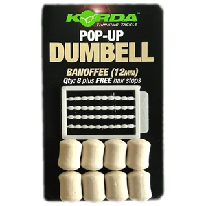 Korda Pop-up Dumbell - Banoffee 12mm / Dumbell formájú csali imitáció