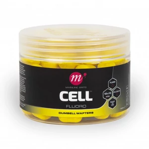 Mainline Cell Fluoro - 12 x 15mm - Yellow / Dumbell Wafters