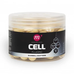 Mainline Cell Fluoro - 12 x 15mm - White / Dumbell Wafters