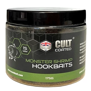 Nash Monster Shrimp Cult Coated Hookbaits - 15mm / Csalizó Bojli