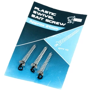 Nash Plastic Swivel Bait Screw 21mm / Plasztik Menetes Csalitüske