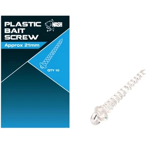 Nash Plastic Bait Screws - 21mm / Csalicsavar