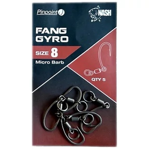 Nash Pinpoint Fang Gyro - 8 / Horog Karikás Mikroforgóval