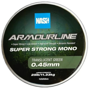 Nash Armourline Super Strong Mono 0.40mm 20lb - Green / Áttetsző zöld monofil főzsinór