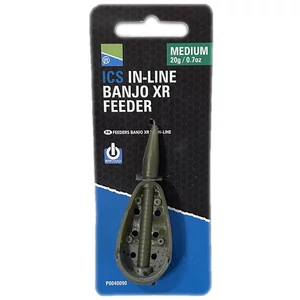 Preston Ics In-Line Banjo XR Feeder - M 20g / Hybrid Method Kosár