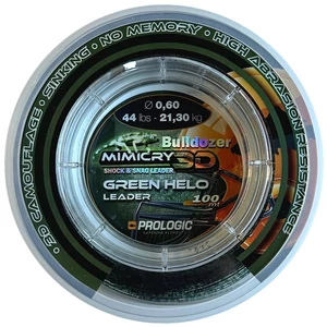 Prologic Bulldozer Mimicry Green Helo Leader 100m 0,60mm / Monofil előtét zsinór