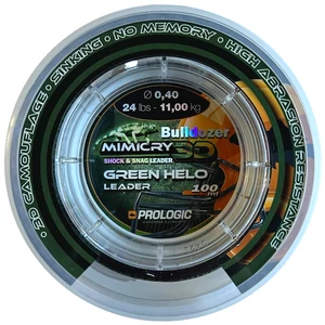Prologic Bulldozer Mimicry Green Helo Leader 100m 0,40mm / Monofil előtét zsinór