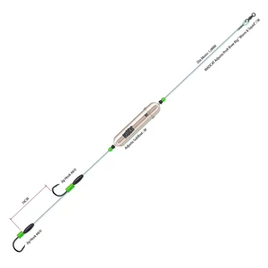 MadCat Adjusta Profi RiverRig Worm & Squid - Medium / Búvárúszós harcsázó szerelék