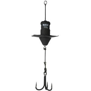 MadCat A-Static Silent Teaser Fekete 100g 15.5cm / Harcsázó műcsali