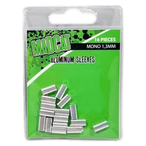 MadCat Aluminium Crimp Sleeves - 1,3mm / Krimp hüvely