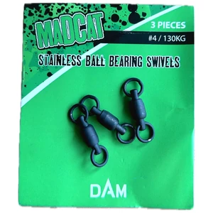 MadCat Stainless Ball Bearing Swivels #4 - 130kg / Csapágyas forgó