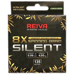 Reiva Silent 8X Camo Green 135 m - 0.06 mm 8X / Fonott zsinór