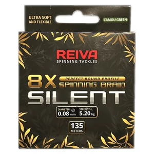 Reiva Silent 8X Camo Green 135 m - 0.08 mm 8X / Fonott zsinór