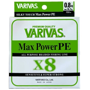Varivas Max Power X8 PE #0.8 (0.148mm) 150m / Fonott pergető zsinór