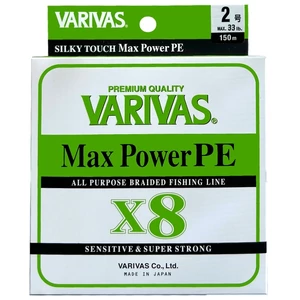 Varivas Max Power X8 PE #2.0 (0.235mm) 150m / Fonott pergető zsinór