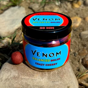 Venom Balanced Boilies Crazy Cherry 20mm / Kikönnyített bojli