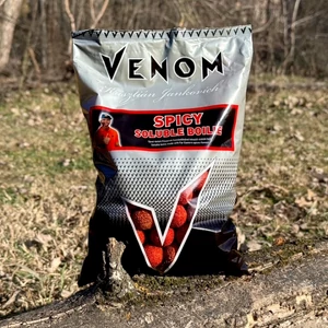 Venom Soluble Boilie 24 mm Spicy / Oldódó bojli