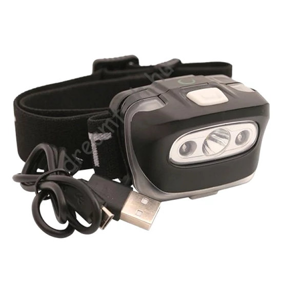 ATT Pulsar USB Head Torch / Tölthető fejlámpa