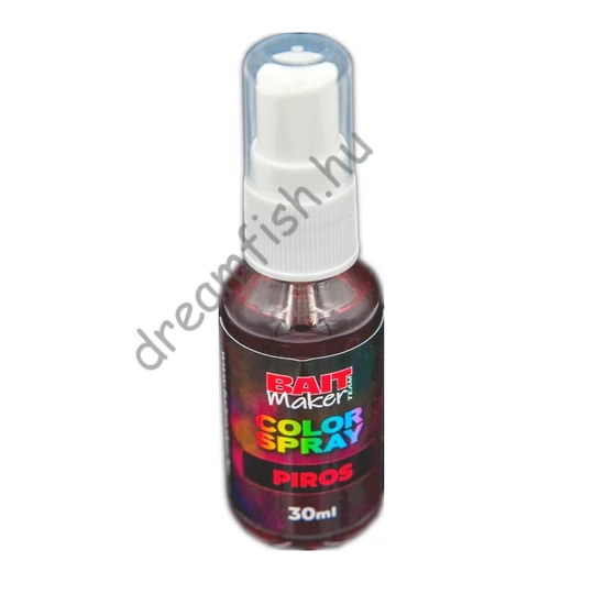 Bait Maker Team Colour Spray / Piros Eper 30 ml