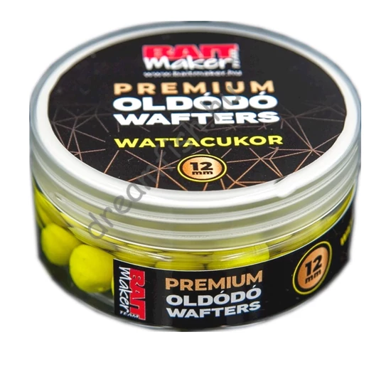 Bait Maker Team Premium Oldódó Wafters 12mm / Wattacukor 30g