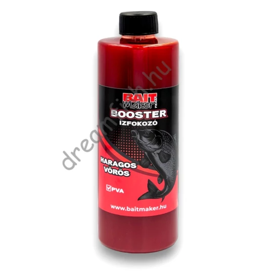Bait Maker Team Booster - Haragos Vörös 500ml / Ízfokozó