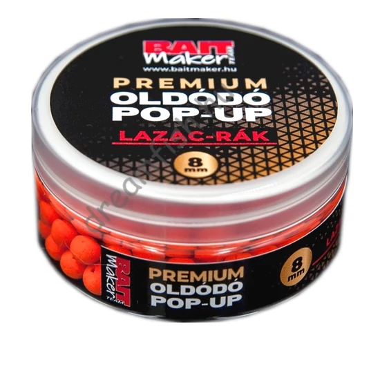 Bait Maker Team Premium Oldódó Pop Up 8mm / Lazac-Rák 20g