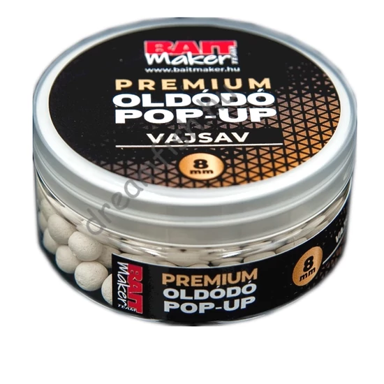 Bait Maker Team Premium Oldódó Pop Up 8mm / Vajsav 20g