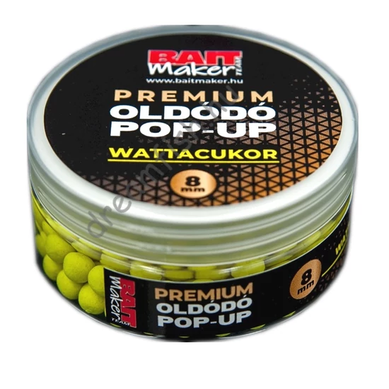 Bait Maker Team Premium Oldódó Pop Up 8mm / Wattacukor 20g