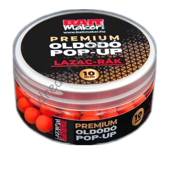 Bait Maker Team Premium Oldódó Pop Up 10mm / Lazac-Rák 25g