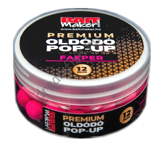 Bait Maker Team Premium Oldódó Pop Up 12mm / Faeper 25g