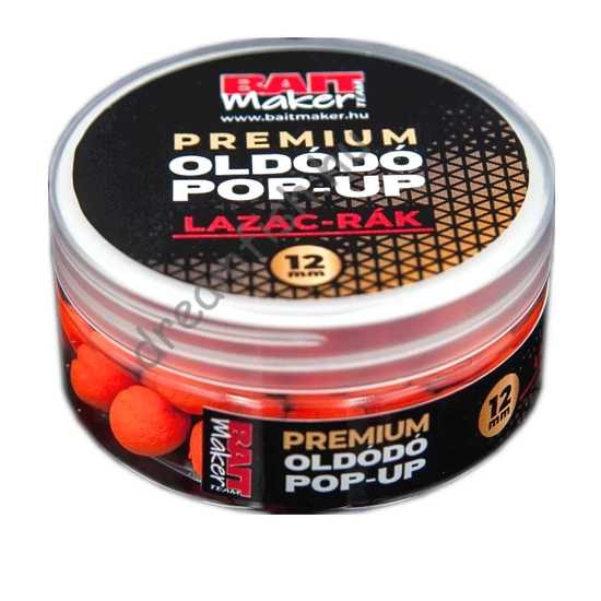 Bait Maker Team Premium Oldódó Pop Up 12mm / Lazac-Rák 25g