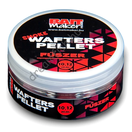 Bait Maker Team Wafters Pellet Smoke 10-12mm / Fűszer 30g / Csalizó pellet