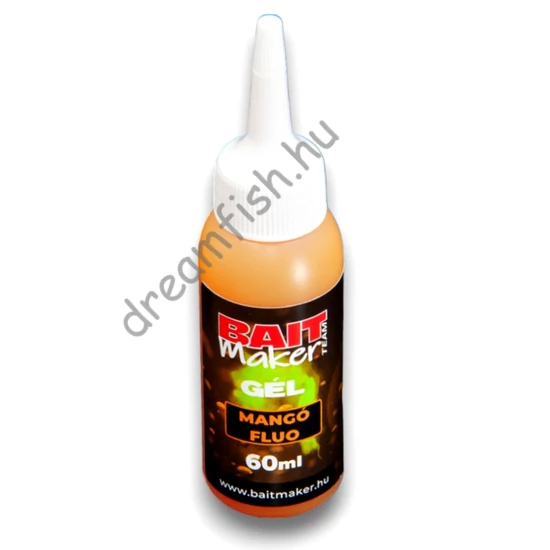 Bait Maker Team Gél Fluo Mango 60ml / Fluó gél