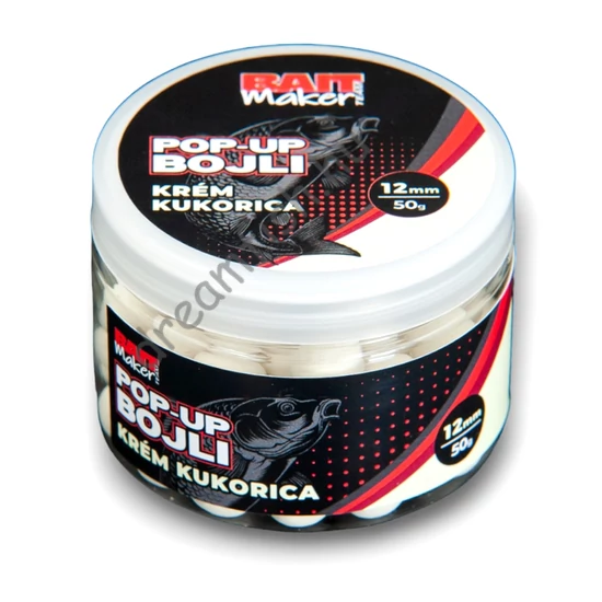 Bait Maker Team Pop Up Bojli 12mm / Krém Kukorica 50g