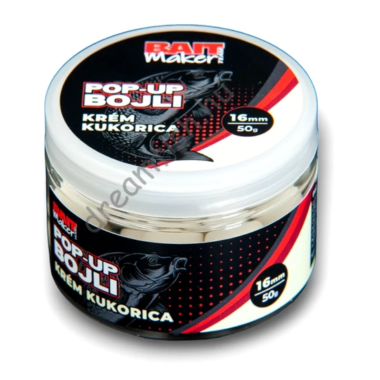 Bait Maker Team Pop Up Bojli 16mm / Krém Kukorica 50g