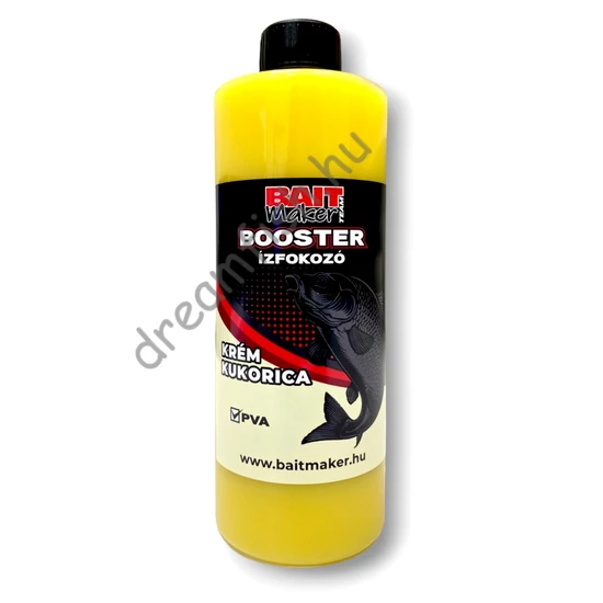 Bait Maker Team Booster - Krém kukorica 500ml / Ízfokozó