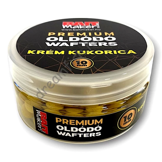 Bait Maker Team Premium Oldódó Wafters 10mm / Krém Kukorica 30g