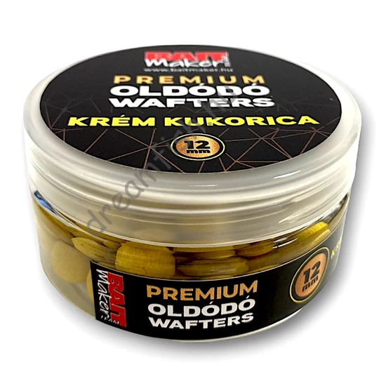 Bait Maker Team Premium Oldódó Wafters 12mm / Krém Kukorica 30g