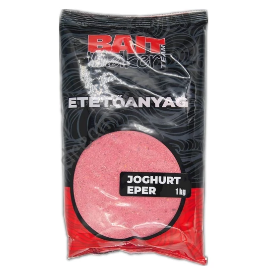 Bait Maker Team Etetőanyag / Joghurt eper 1 Kg