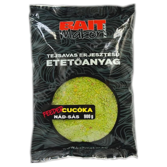 Bait Maker Team Tejsavas Erjesztésű Etetőanyag / Feeder Cucóka Nád - Sás 900 g