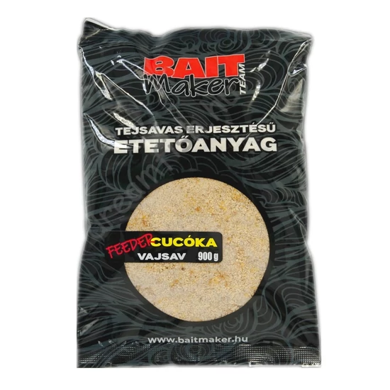 Bait Maker Team Tejsavas Erjesztésű Etetőanyag / Feeder Cucóka Vajsav 900 g