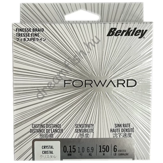 Berkley FORWARD 0.15mm 150m CRYSTAL / Pergető zsinór
