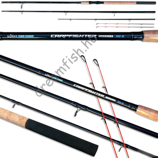 By Döme TEAM FEEDER Carp Fighter Feeder 300M / Feeder bot