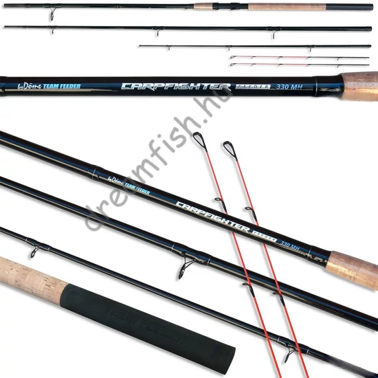 By Döme TEAM FEEDER Carp Fighter Feeder 330MH / Feeder bot