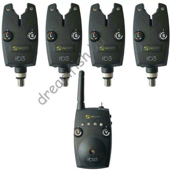 Carp Spirit HD3 - 4+1 / Elektromos kapásjelző szett