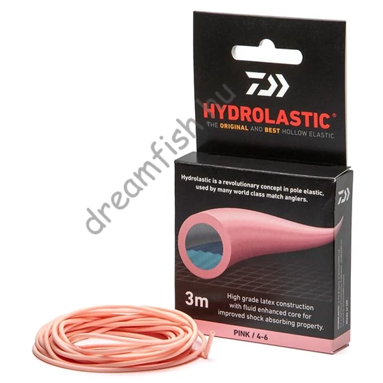Daiwa Hydrolastic Pink/Rózsaszín 4-6 / Rakós Bot Gumi