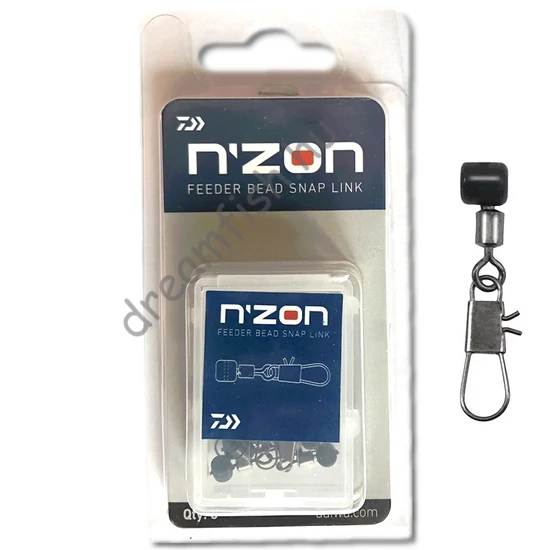Daiwa N'Zon Feeder Bead Snap Link / Csúszó forgókapocs