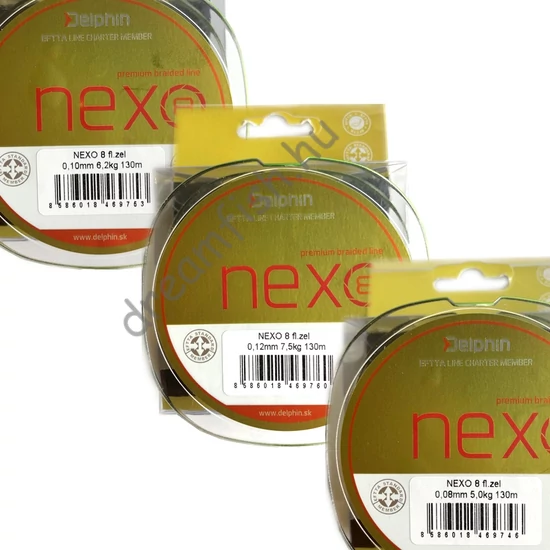 Delphin nexo 8 - 130m / Fonott zsinór