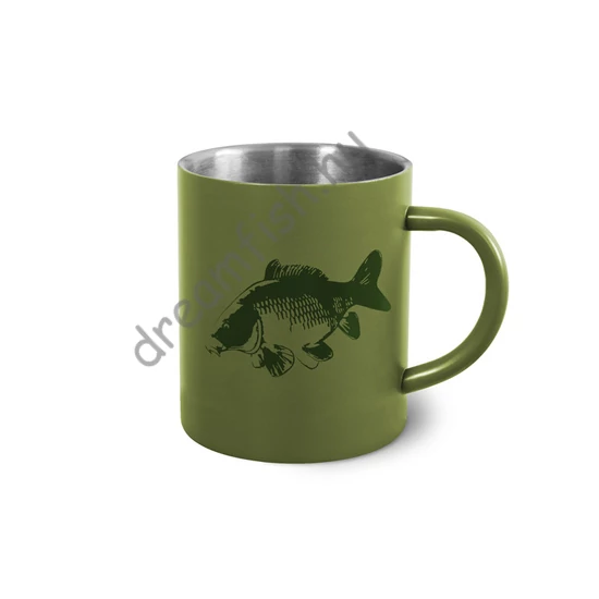 Delphin CARP / Rozsdamentes bögre